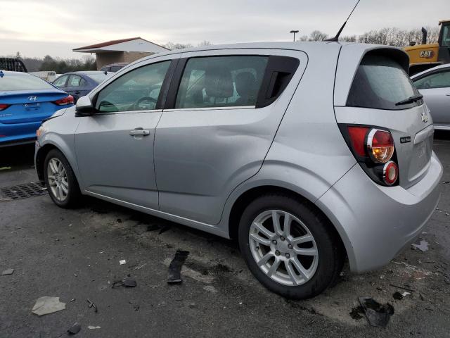 1G1JC6SG3D4201469 - 2013 CHEVROLET SONIC LT SILVER photo 2