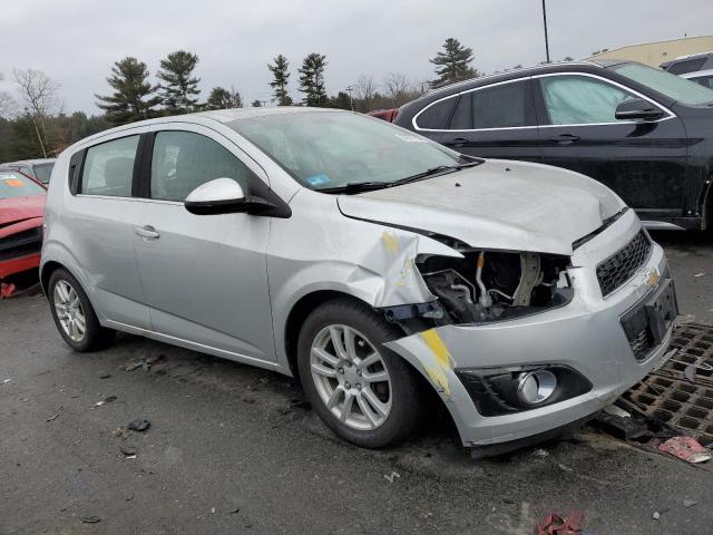 1G1JC6SG3D4201469 - 2013 CHEVROLET SONIC LT SILVER photo 4