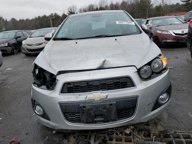 1G1JC6SG3D4201469 - 2013 CHEVROLET SONIC LT SILVER photo 5