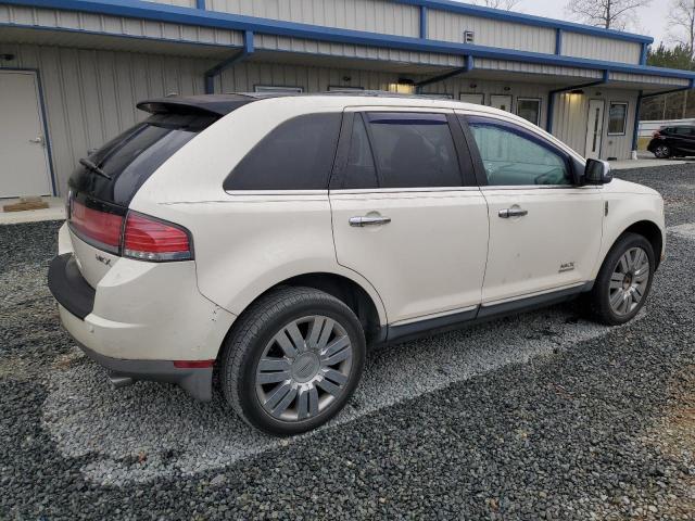 2LMDU68C08BJ15120 - 2008 LINCOLN MKX WHITE photo 3