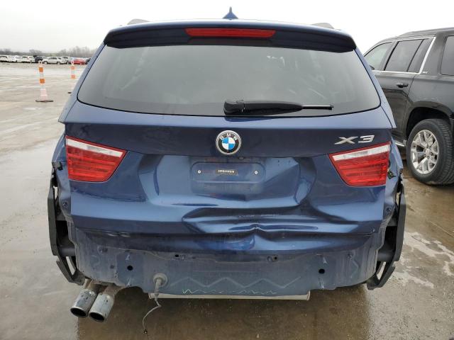 5UXWZ7C39H0V88361 - 2017 BMW X3 SDRIVE28I BLUE photo 6