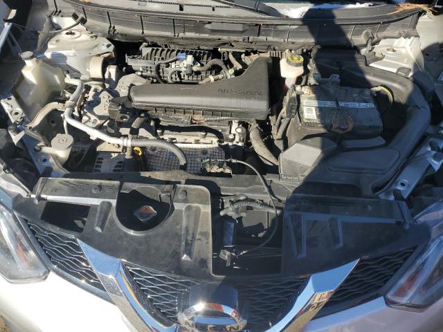 KNMAT2MT6GP678958 - 2016 NISSAN ROGUE S GRAY photo 11