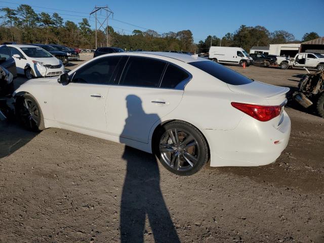 JN1BV7AP1EM693016 - 2014 INFINITI Q50 BASE WHITE photo 2