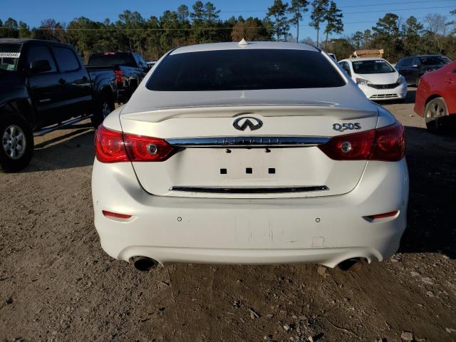 JN1BV7AP1EM693016 - 2014 INFINITI Q50 BASE WHITE photo 6