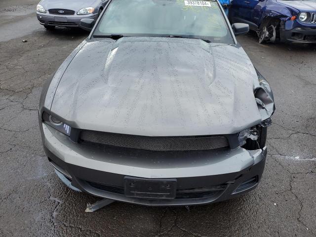 1ZVBP8AM7B5163350 - 2011 FORD MUSTANG GRAY photo 11