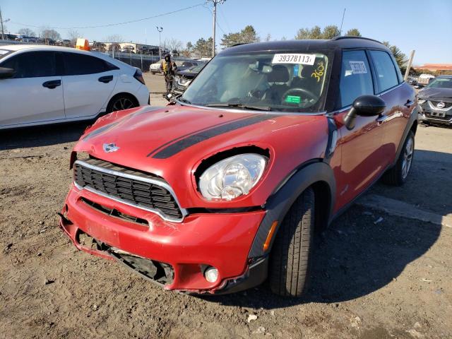 WMWZC5C53EWP41179 - 2014 MINI COOPER S COUNTRYMAN RED photo 1