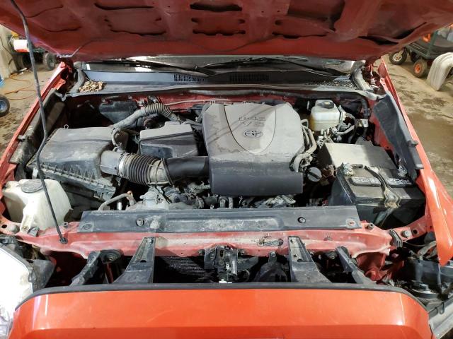 3TMDZ5BN6JM045374 - 2018 TOYOTA TACOMA DOUBLE CAB 橙色 照片 11