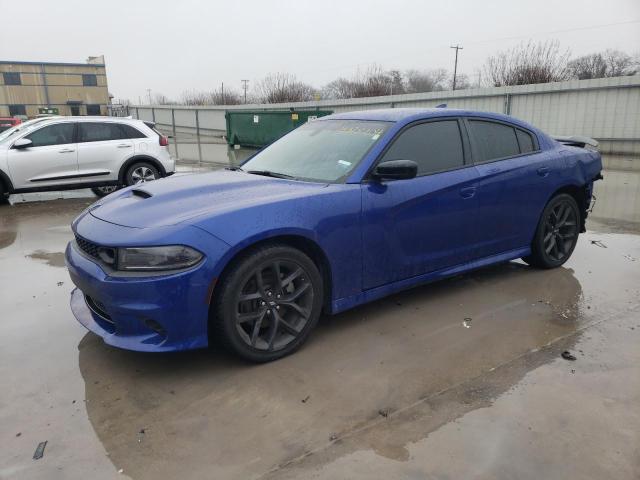 2C3CDXHG3NH172851 - 2022 DODGE CHARGER GT BLUE photo 1