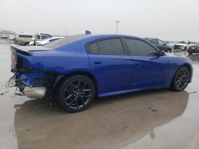 2C3CDXHG3NH172851 - 2022 DODGE CHARGER GT BLUE photo 3