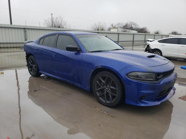 2C3CDXHG3NH172851 - 2022 DODGE CHARGER GT BLUE photo 4