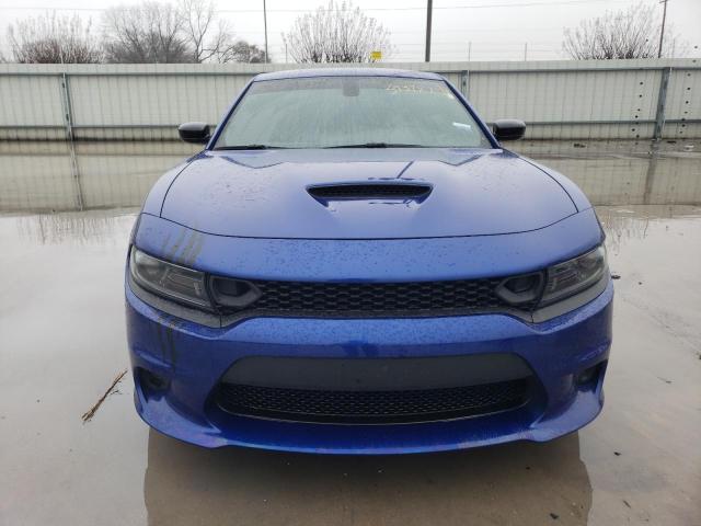 2C3CDXHG3NH172851 - 2022 DODGE CHARGER GT BLUE photo 5