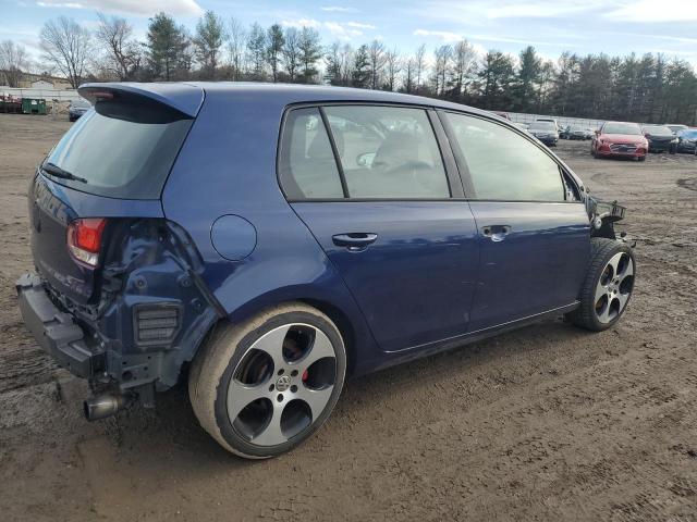 WVWHD7AJ7DW031174 - 2013 VOLKSWAGEN GTI BLUE photo 3