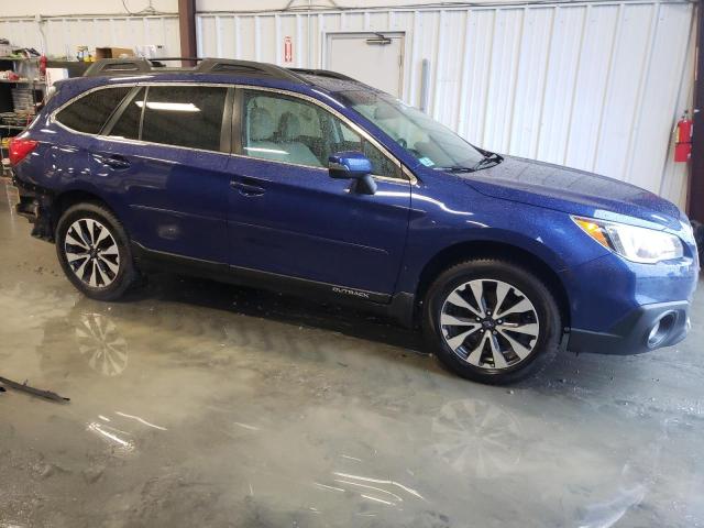 4S4BSALC1F3323717 - 2015 SUBARU OUTBACK 2.5I LIMITED BLUE photo 4