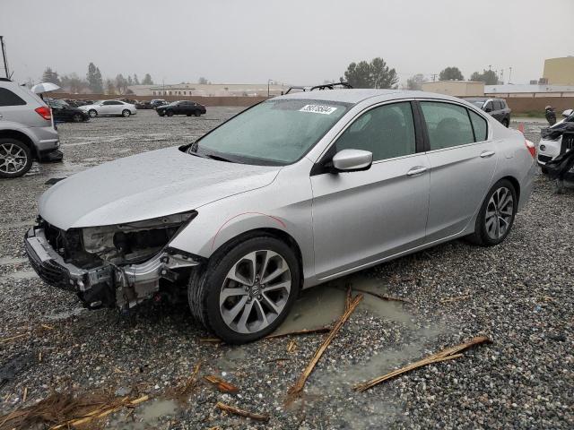 1HGCR2F55DA187464 - 2013 HONDA ACCORD SPORT SILVER photo 1