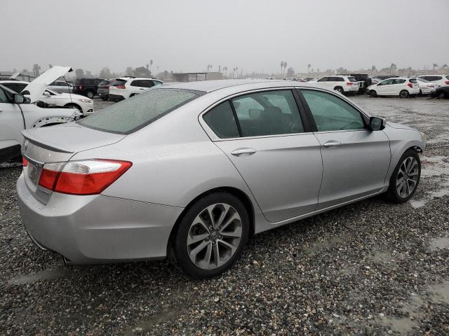 1HGCR2F55DA187464 - 2013 HONDA ACCORD SPORT SILVER photo 3