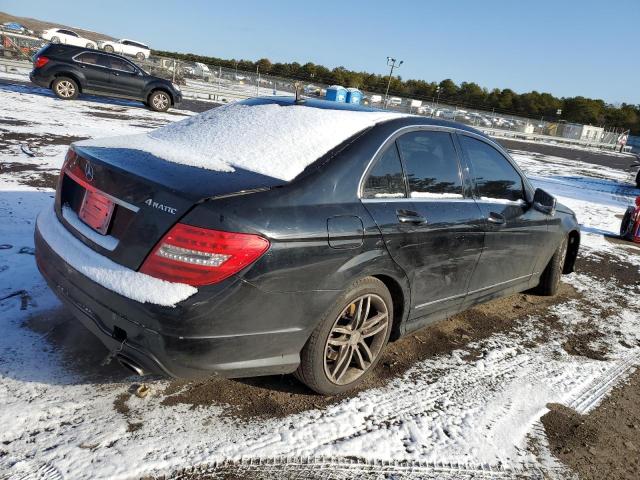 WDDGF8AB2DR270950 - 2013 MERCEDES-BENZ C 300 4MATIC BLACK photo 3