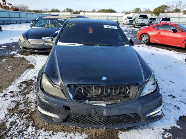 WDDGF8AB2DR270950 - 2013 MERCEDES-BENZ C 300 4MATIC BLACK photo 5