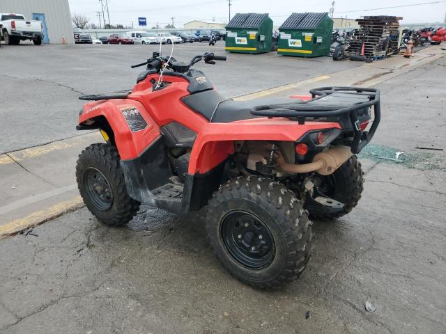 3JBLGAR27HJ004322 - 2017 CAN-AM OUTLANDER 450 RED photo 3