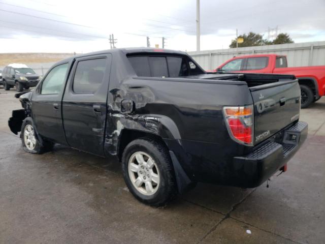 2HJYK16537H518269 - 2007 HONDA RIDGELINE RTL BLACK photo 2