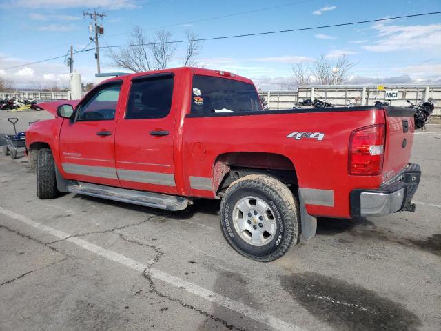 3GCUKSE23BG288595 - 2011 CHEVROLET SILVERADO K1500 LT RED photo 2