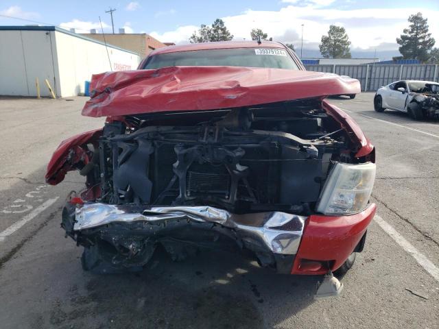 3GCUKSE23BG288595 - 2011 CHEVROLET SILVERADO K1500 LT RED photo 5