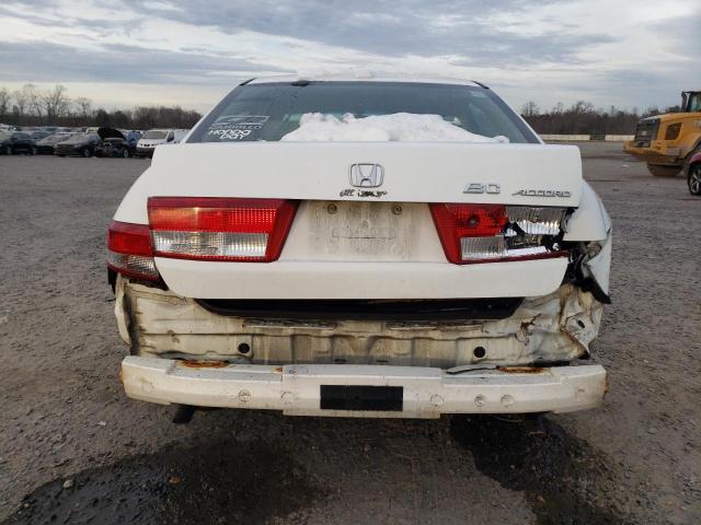 1HGCM66564A094748 - 2004 HONDA ACCORD EX WHITE photo 6