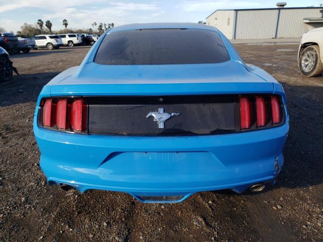 1FA6P8AM8H5228953 - 2017 FORD MUSTANG BLUE photo 6