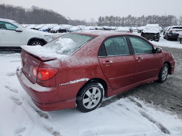 2T1BR32EX7C802595 - 2007 TOYOTA COROLLA CE RED photo 3