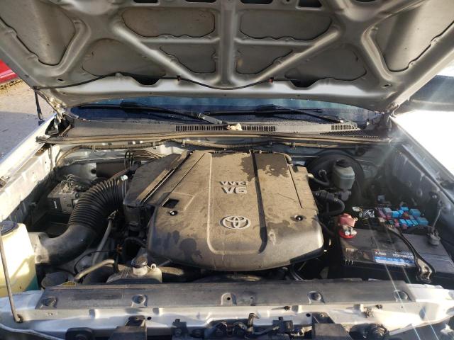 3TMJU62N27M042259 - 2007 TOYOTA TACOMA DOUBLE CAB PRERUNNER SILVER photo 11