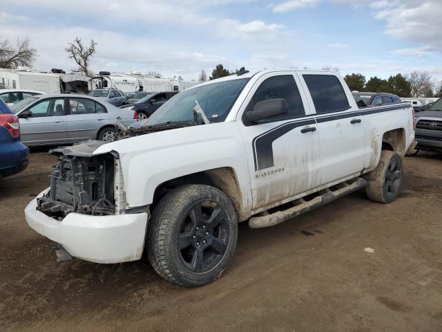 3GCUKPEC5JG477608 - 2018 CHEVROLET SILVERADO K1500 CUSTOM WHITE photo 1