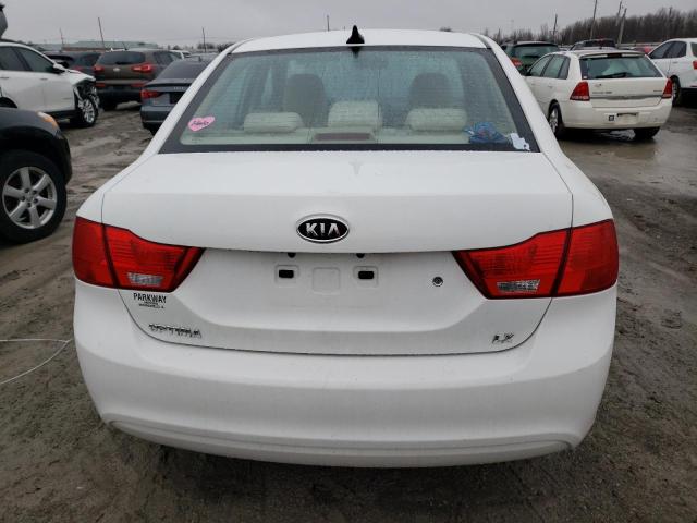 KNAGE228595318563 - 2009 KIA OPTIMA LX WHITE photo 6