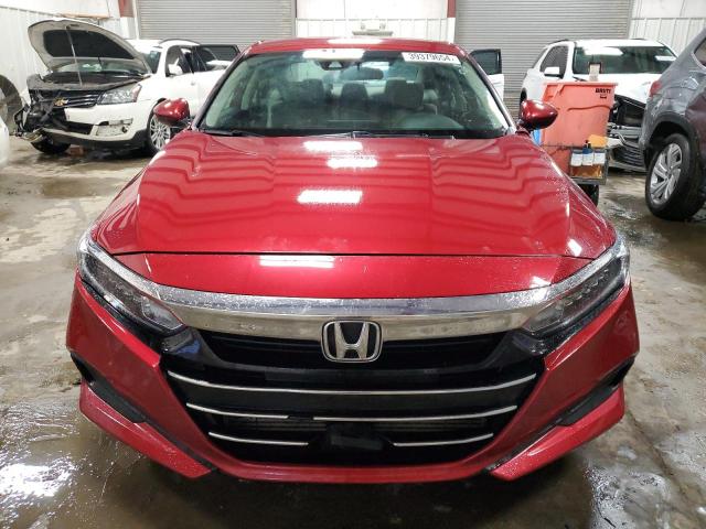 1HGCV1F17MA055955 - 2021 HONDA ACCORD LX RED photo 5