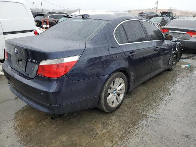 WBANB335X4B112482 - 2004 BMW 545 I BLUE photo 3