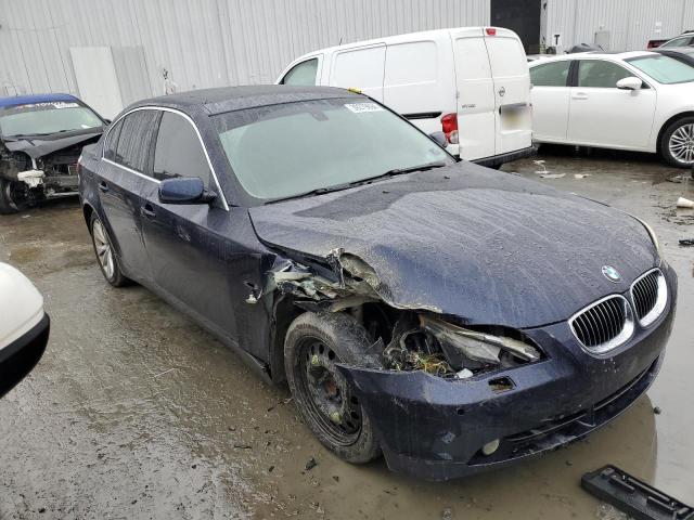 WBANB335X4B112482 - 2004 BMW 545 I BLUE photo 4