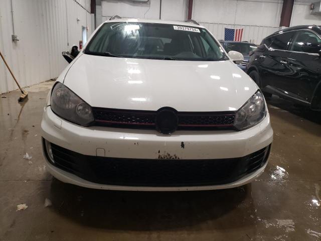 3VWPL7AJ6CM605922 - 2012 VOLKSWAGEN JETTA TDI WHITE photo 5