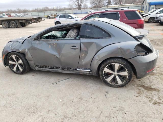 3VWV67AT5DM608733 - 2013 VOLKSWAGEN BEETLE TURBO GRAY photo 2