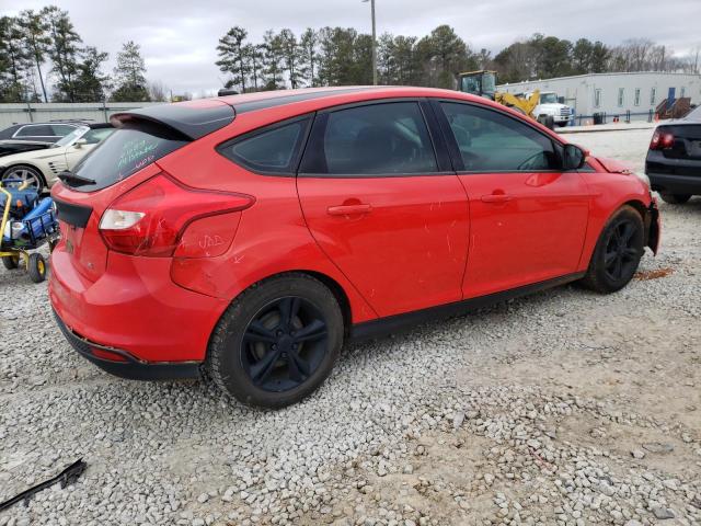 1FADP3K23EL392237 - 2014 FORD FOCUS SE RED photo 3