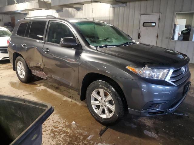 5TDBK3EH4BS054727 - 2011 TOYOTA HIGHLANDER BASE GRAY photo 4