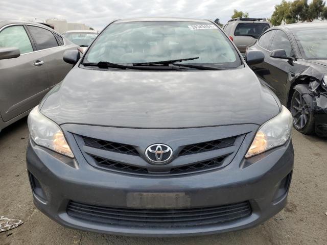 2T1BU4EE8CC816263 - 2012 TOYOTA COROLLA BASE CHARCOAL photo 5