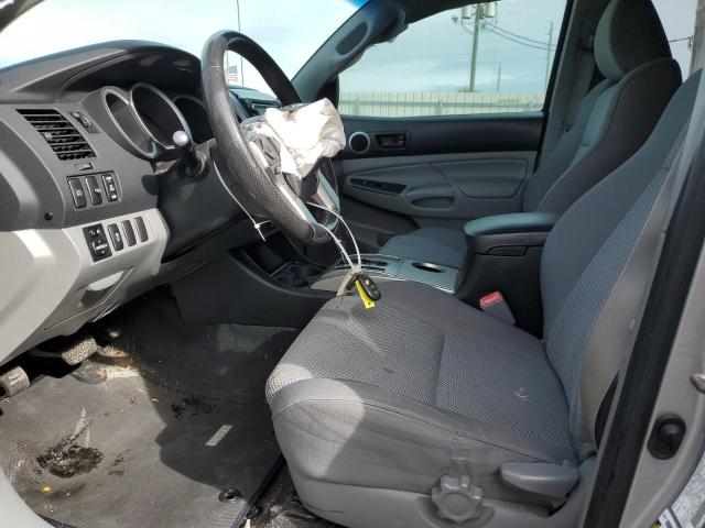 5TFJU4GN4FX075804 - 2015 TOYOTA TACOMA DOUBLE CAB PRERUNNER SILVER photo 7