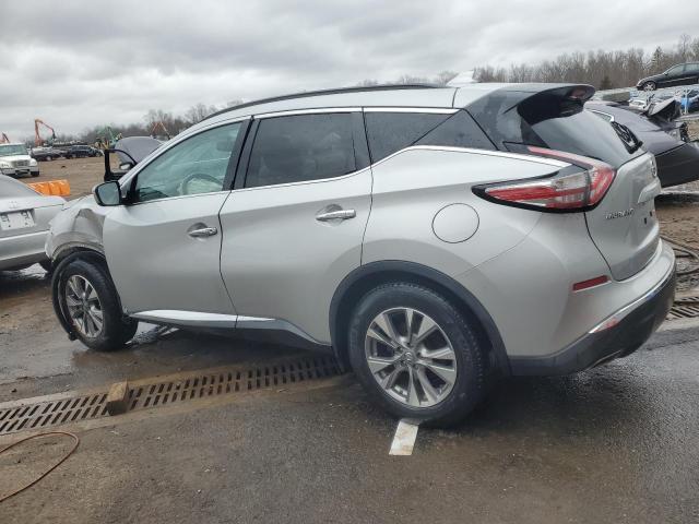 5N1AZ2MH2JN127385 - 2018 NISSAN MURANO S SILVER photo 2