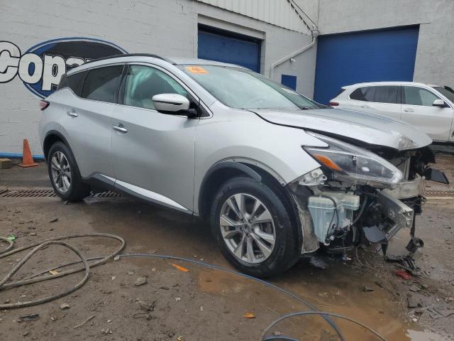 5N1AZ2MH2JN127385 - 2018 NISSAN MURANO S SILVER photo 4