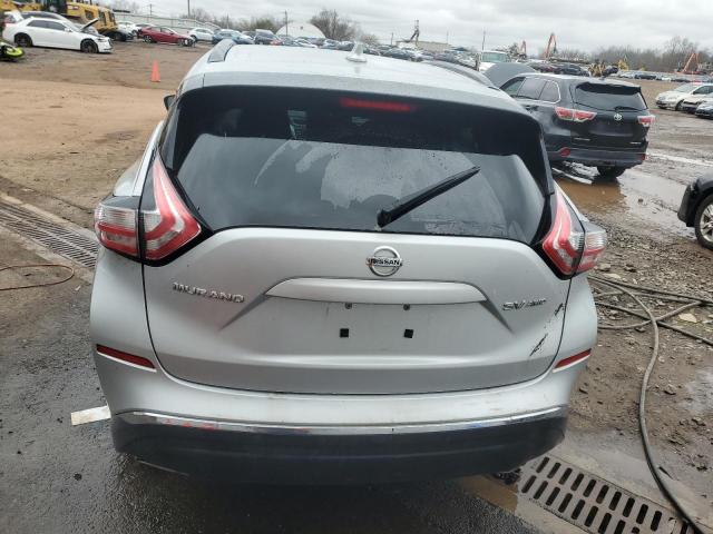 5N1AZ2MH2JN127385 - 2018 NISSAN MURANO S SILVER photo 6