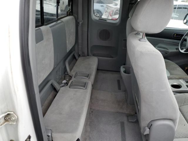 5TETX22N65Z139845 - 2005 TOYOTA TACOMA ACCESS CAB თეთრი ფოტო 10