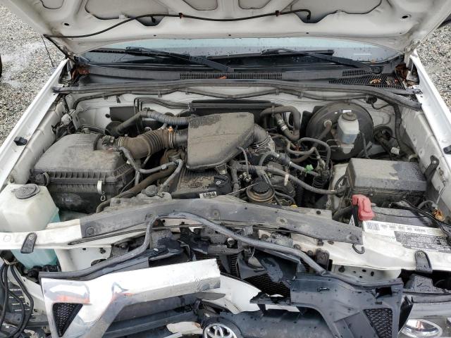 5TETX22N65Z139845 - 2005 TOYOTA TACOMA ACCESS CAB თეთრი ფოტო 11