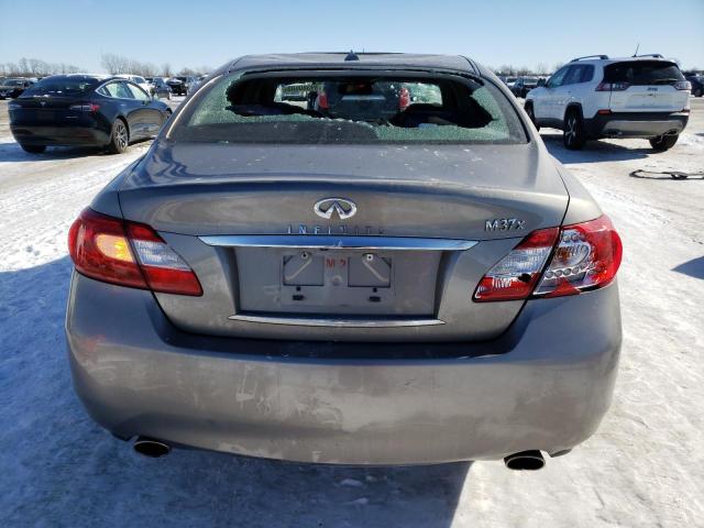 JN1BY1AR4CM393117 - 2012 INFINITI M37 X GRAY photo 6