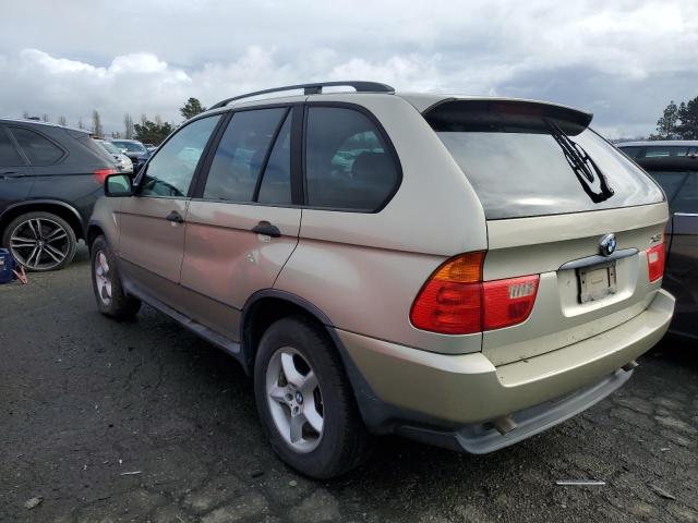 WBAFA53591LM90477 - 2001 BMW X5 3.0I GOLD photo 2