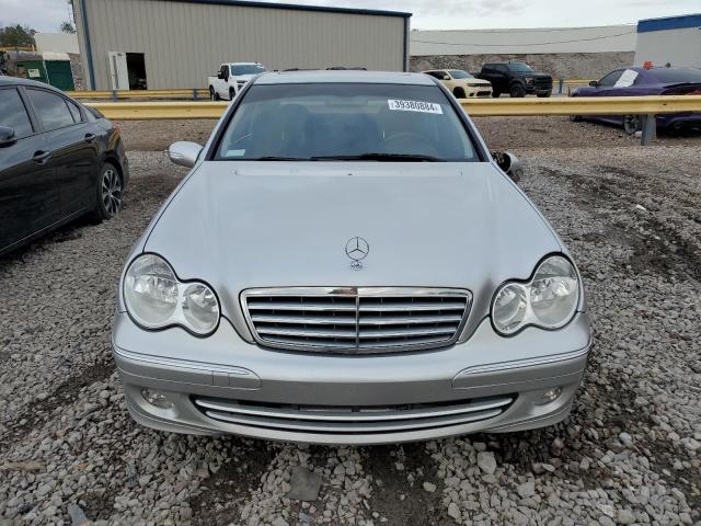 WDBRF84J35F613126 - 2005 MERCEDES-BENZ C 320 4MATIC SILVER photo 5