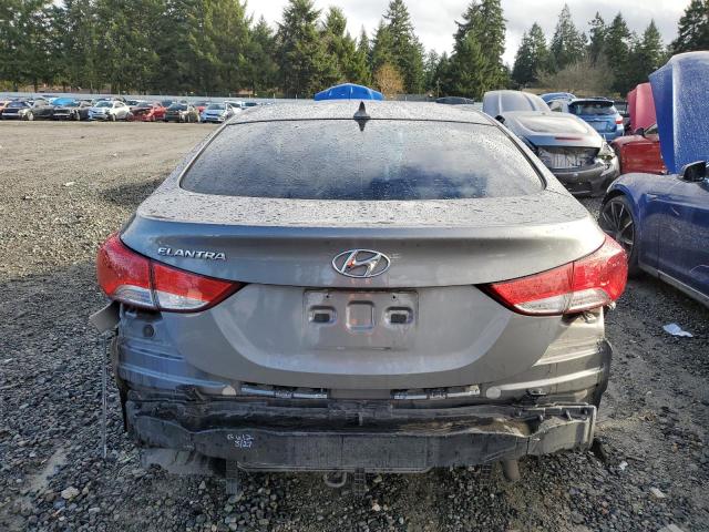 5NPDH4AE5DH321715 - 2013 HYUNDAI ELANTRA GLS GRAY photo 6