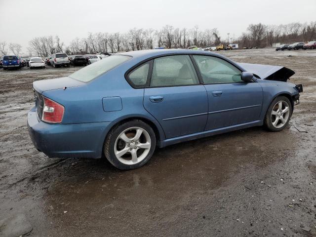 4S3BL626567207651 - 2006 SUBARU LEGACY 2.5I LIMITED BLUE photo 3